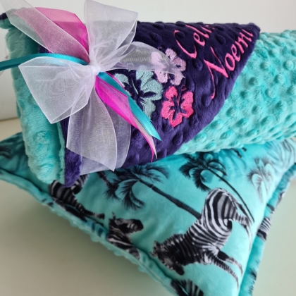 Zebra & Topaz & Indigo