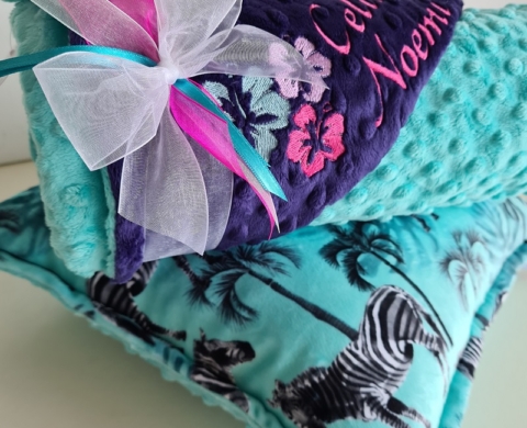 Zebra & Topaz & Indigo